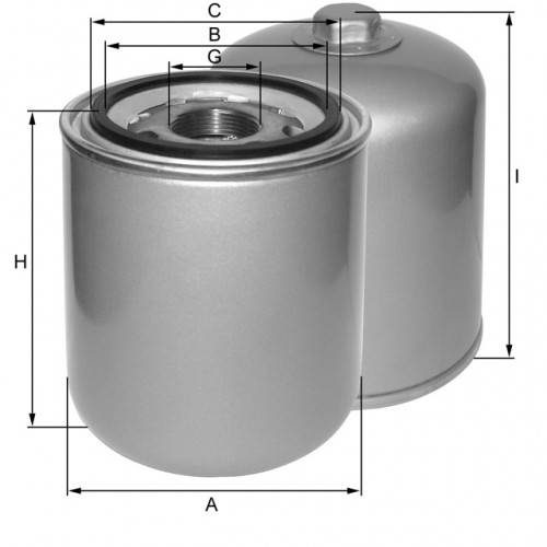 Filtr Osushitelya Dry1007 Wsk636a A 136 0 B 97 5 C 109 0 G R 1 1 4